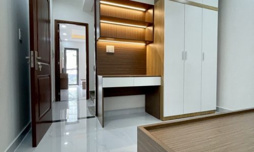 BÁN NHÀ HẺM XE TẢI 4 TẦNG ĐẸP LUNG LINH 4 PHÒNG NGỦ FULL NỘI THẤT LÊ QUANG ĐỊNH 6.7 TỶ.