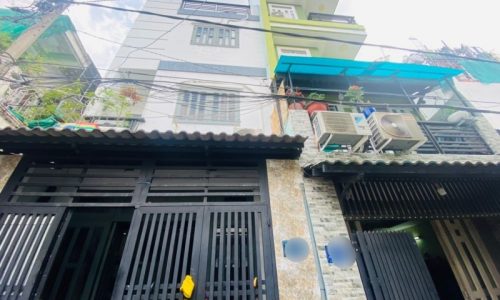 BÁN NHÀ TÂN BÌNH 40M2 HẺM THÔNG 4 TẦNG BTCT 4 PHÒNG NGỦ NỞ HẬU 6M CMT8 4.99 TỶ.