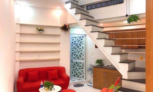 BÁN NHÀ MẶT TIỀN 40M2 5 TẦNG 4 PHÒNG NGỦ DÒNG TIỀN 25T BÙI THỊ XUÂN 5.3 TỶ.