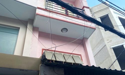 BÁN NHÀ PHÚ NHUẬN HXH 45M2  4 TẦNG 4 PHÒNG NGỦ HẺM THÔNG DÂN TRÍ CAO LÊ VĂN SỸ GẤP BÁN 5.8 TỶ.