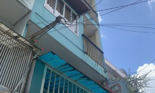 BÁN NHÀ QUẬN 10 HXH 50M2 NGANG 4.3M 5 TẦNG BTCT SÂN THƯỢNG HOÀ HƯNG 6.7 TỶ.