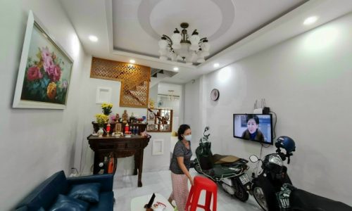 BÁN NHÀ PHÚ NHUẬN HXH 50M2 2 TẦNG 3PN  NGANG 4M NỞ HẬU 6M 2 MẶT HẺM HUỲNH VĂN BÁNH 6.99 TỶ.