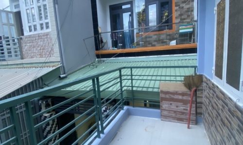 BÁN NHÀ BÌNH THẠNH HXH 8M 40M2 NGANG GẦN 4M 2 TẦNG HẺM THÔNG PHAN VĂN TRỊ 4  TỶ.