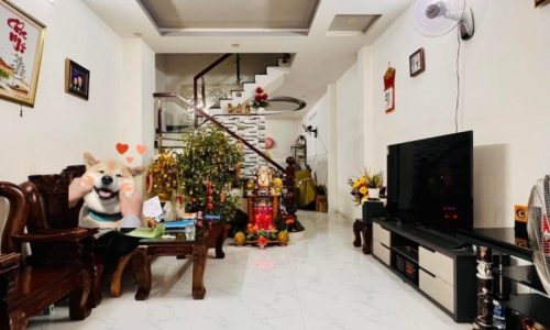 BÁN NHÀ GÒ VẤP HXH 60M2 4 TẦNG NGANG 4M 4 PN SÁT MẶ TIỀN ĐƯỜNG SỐ 7 6.3 TỶ.