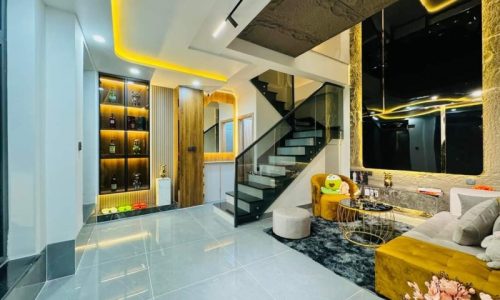 BÁN NHÀ PHÚ NHUẬN HXH 45M2 5 TẦNG NGANG 6M BIỆT THỰ ĐẸP LUNG LINH PHAN TÂY HỒ  GẤP BÁN 7.9  TỶ.