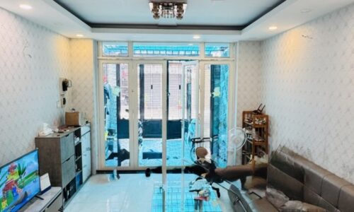 BÁN NHÀ MẶT TIỀN 60M2 3 TẦNG 4 PN NGANG 4M VUÔNG KD ĐỈNH TRẦN BÌNH TRỌNG 11 TỶ.