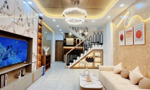 BÁN NHÀ PHÚ NHUẬN HXH 60M2 2 TẦNG NGANG 4M NỞ HẬU ĐẸP 3 PN THÍCH QUẢNG ĐỨC 7.45 TỶ.