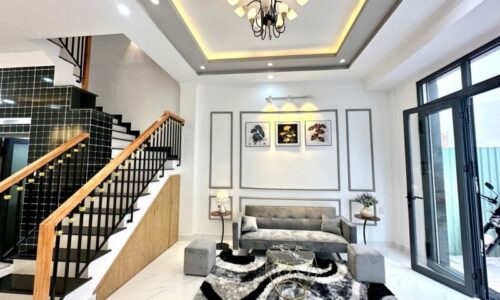 BÁN NHÀ BÌNH THẠNH OTO VÀO NHÀ 60M2 4 TẦNG NGANG 4.5M ĐẸP KD NGUYỄN THƯỢNG HIỀN 9.5 TỶ.