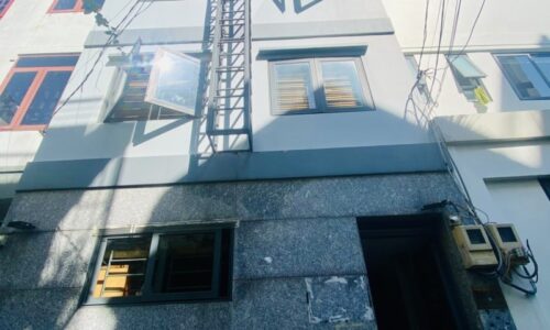 BÁN NHÀ TÂN BÌNH OTO VÀO NHÀ 60M2 6 TẦNG THANG MÁY  NGANG 5.5M  CHDV 11 PN NÚI THÀNH 10.8 TỶ.