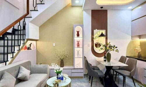 BÁN NHÀ BÌNH THẠNH HXH 39M2 2 TẦNG 3 PN NGANG 5M ĐẸP SÁT MT HOÀNG HOA THÁM  5.89 TỶ.