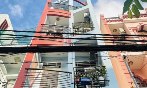 BÁN NHÀ TÂN BÌNH HXH THÔNG 65M2 6 TẦNG NỞ HẬU 4,3M KD CHDV HỒNG LẠC 9.5 TỶ.