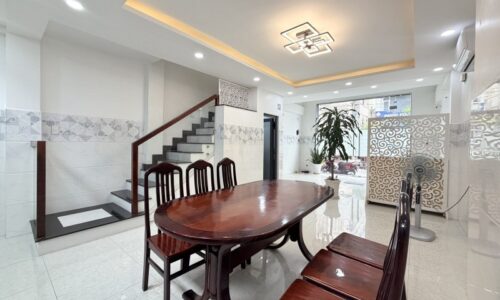 BÁN NHÀ MẶT TIỀN HẺM 65M2 5 TẦNG NGANG 5M GARA OTO ĐẸP KHU PXL LÊ VĂN DUYỆT 15.99 TỶ.