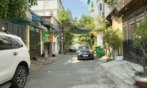 BÁN NHÀ BÌNH THẠNH OTO VÀO NHÀ 80M2 4 TẦNG NGANG 4.5M 5 PN NƠ TRANG LONG GẤP BÁN  10.8 TỶ.